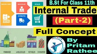 Internal Trade  Class11  Chapter9 Part 2  Business Study  By Pritam Rathee [upl. by Sue318]