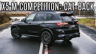 BMW X5 M COMPETITION 2021 F95  Baq Exhaust  Loud Catback sound with valves  OPFGPF delete [upl. by Gothart416]