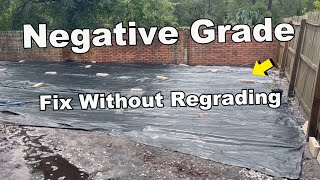 Can you Fix NEGATIVE GRADE Without Regrading [upl. by Ardnosac]