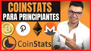 CoinStats ► Aplicación para tu Portafolio de Criptomonedas TUTORIAL COMPLETO [upl. by Engedi]