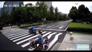 Hikvision H265  H265 vs H265 mucho movimiento cruce 1 [upl. by Ynar]