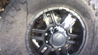 Overheated brake rotor caused by sticking brake caliper Boiling snow [upl. by Netsua43]