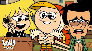 Loud amp Casagrande Thanksgiving Competition  quotThe Loudest Thanksgivingquot Full Scene  The Loud House [upl. by Guyon]