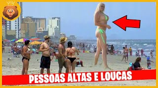 10 Pessoas Mais Altas Da História [upl. by Atrahc]