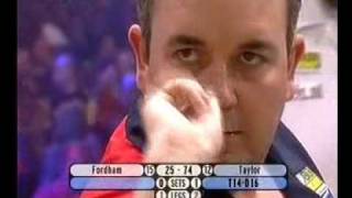 Phil Taylor vs Andy Fordham  Part 4  2004 Masters of Darts Finals [upl. by Haynor]