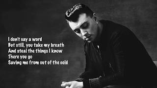 Sam Smith  Fire on Fire  Lyrics on Screen [upl. by Hpeseoj]