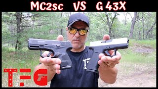 Mossberg MC2sc VS Glock 43X  TheFirearmGuy [upl. by Liu]