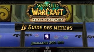 Le Guide des Métiers WoW JOAILLERIE 300 à 600 [upl. by Elmore273]