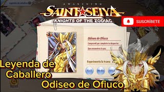 Leyenda de caballero “ Odiseo de Ofiuco “ Saint Seiya KOTZ [upl. by Tterb]