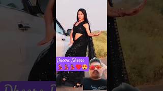 ♥️quot Dheere Dheere quot  DanceVideogreenscreen shortsfeedytshorts RomanticDancePictureMMS900 [upl. by Brittney651]