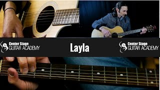 How To Play Layla by Eric Clapton on Guitar  Piano Outro transcribed for guitar included [upl. by Pilloff]