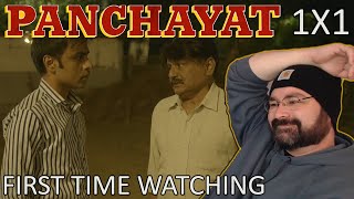 PANCHAYAT  1X1  AMERICAN FIRST TIME WATCHING  REACTION amp REVIEW [upl. by Jolene312]