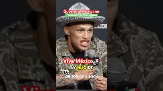 Guerrero con sangre Mexicana ronaldorodriguez ufc [upl. by Sivat]