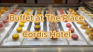 Free buffet at The Place in Cordis Hotel [upl. by Serica]