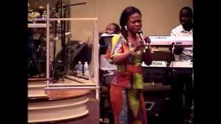 Evangelist Diana Asamoah at Assembly of God Columbus [upl. by Otrevlig910]