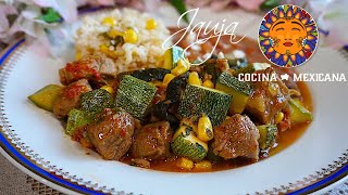 Calabacitas con Carne de Puerco [upl. by Wagshul]