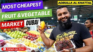 4k Dubai Fruit amp Vegetable Market Abdulla Al Khattal [upl. by Eenert197]