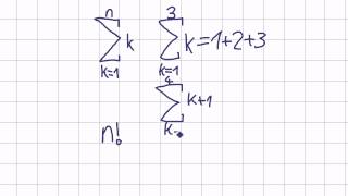 Mathematik für Informatik Studenten 2  Vokabeln  Summenzeichen amp Fakultät [upl. by Yelroc]