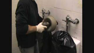 Snaking Urinals  DrPipe  Plumber Toronto [upl. by Erlinna]