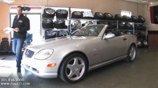 1999 Mercedes Benz SLK Hard top Convertible for sale with test drive walk through video [upl. by Alburga]