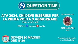 Tutorial terza fascia ATA 2024 chi deve inserirsi per la prima volta o aggiornare [upl. by Ailel93]