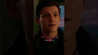 What will Peter Parker Say to MJ  Spiderman No Way Home Peterparker tomholland spiderman [upl. by Ylesara]