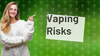 Is vape without nicotine bad for lungs [upl. by Skipton805]