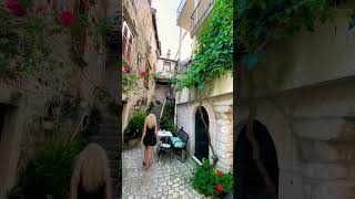 Magical place in Old Town Trogir croatia trogir travel [upl. by Secnarfyram298]