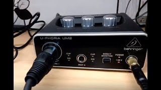 BM 800  Audio Interface Vs Sound Card  With Vs Without 48V Phantom Power [upl. by Jamaal]