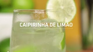 Caipirinha de Limão  Como Fazer  Shoptime [upl. by Acinomad]