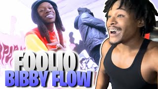 FOOLIO  Bibby Flow Official Music Video REACTION [upl. by Sascha]