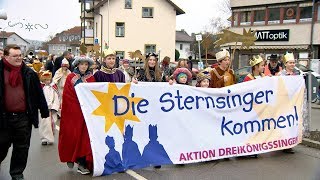 Sternsinger im Bistum Augsburg unterwegs [upl. by Oedama]