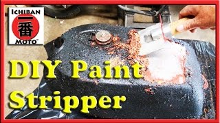 how to make diy paint stripper for cheap or free awesome for motorcycles cars or furniture [upl. by Roderic]