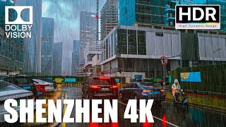 Walking in the Rain Exploring Nanshan Shenzhen in Breathtaking 4K HDR [upl. by Franzoni]