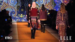 Défilé Etro AutomneHiver 20142015 [upl. by Koser]