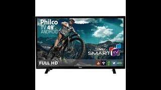 REVIEW da Smart TV LED 49 Philco PH49F30DSGWA Full HD com Conversor Digital 2 HDMI 2 USB WiFi [upl. by Giorgi766]