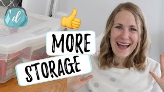 MAXIMIZE STORAGE  Best under bed organizers [upl. by Ettevram]