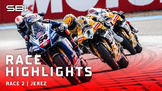 Extended highlights of the final race of 2023 📺  ESPWorldSBK 🇪🇸 [upl. by Ahsiekim]