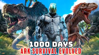 I Survived 1000 Days on Ark Survival Evolved  Supercut [upl. by Phonsa]