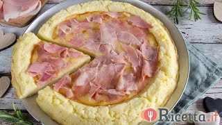 Crostata di patate con prosciutto e scamorza  Ricettait [upl. by Blynn]