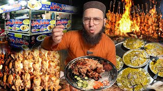 EXPERIENCING THE MOST POPULAR FOOD IN FAISALABAD  AHMED BALOCHI SAJJI  ROSH  DAAL CHAWAL [upl. by Yim]