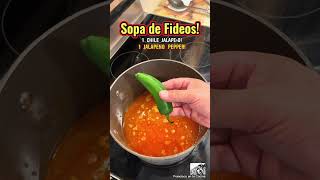 Sopa de Fideo  Shorts [upl. by Vani]