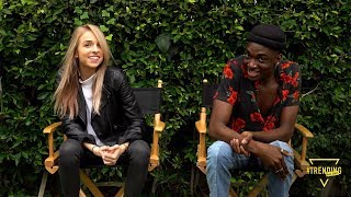 EXCLUSIVE INTERVIEW W JENN MCALLISTER AND RICKEY THOMPSON FROM AWESOMENESS TV’S FOURSOME [upl. by Mairym]