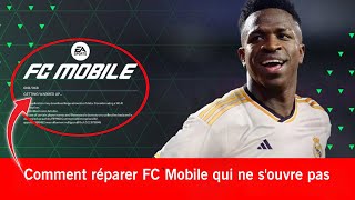 Fifa Mobile ne souvre pas  problème de chargement de FIFA Mobile  problème de fifa mobile ne [upl. by Raimondo]