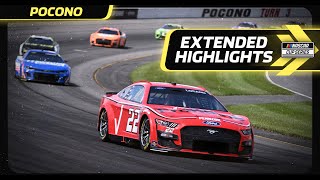 HighPointcom 400 from Pocono Raceway  Extended Highlights [upl. by Dnaltruoc754]