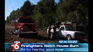 Laissez Fire TN Firefighters Watch Home Burn To The Ground Because Homeowner Forgot To Pay Fee [upl. by Euqinue]