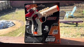 Nerf pro gel fire Ignitor gel blaster pistol Unboxing amp fps test RC Cincy Extras [upl. by Meerak288]