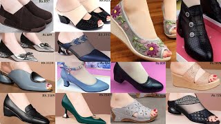 WOMEN SLIPPERS 2024 LATEST NEW APPEALING LEATHER SLIP ON SHOES LATEST OF SANDALS [upl. by Finley]