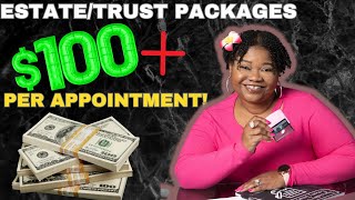 Estate Trust Packages General Notary Work Loan Signing Agent [upl. by Oiciruam]