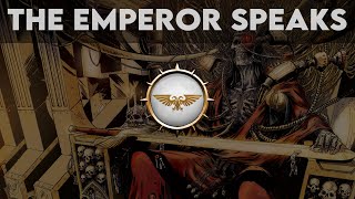 Godblight  Guilliman speaks to the Emperor  Voice Over [upl. by Altis]